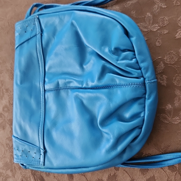 ladies turquoise , shoulder bag, 90s, - Picture 8 of 9
